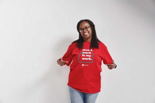 Direct support professional for ALSO, Miranda Chatterton.